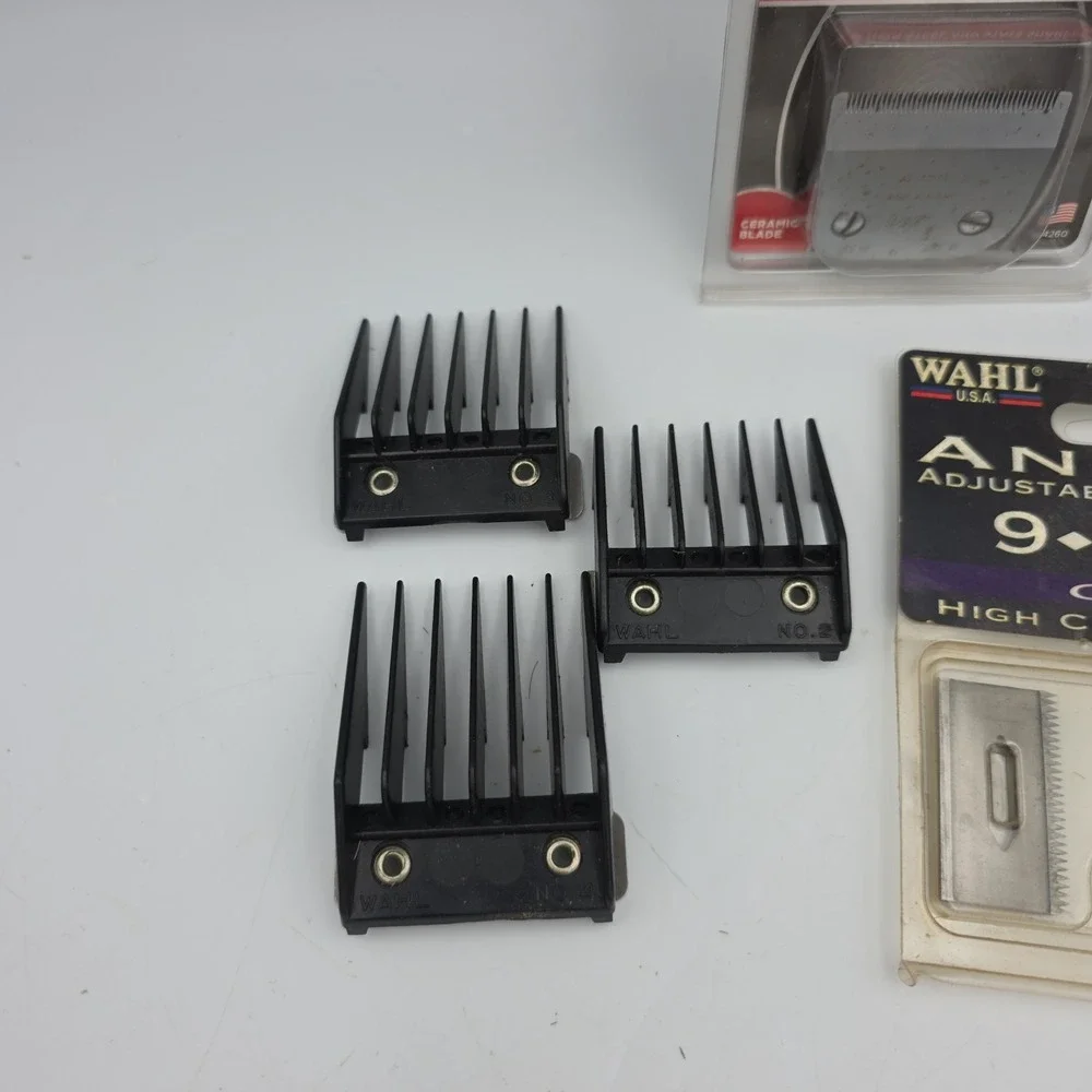 Vintage Wahl Hair Clippers Trimmer Model MC Multi Cut White Precision 120V 0.32